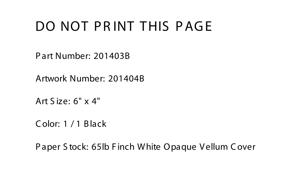 Do not p r int t his p ag e | VXI 201403B User Manual | Page 3 / 3