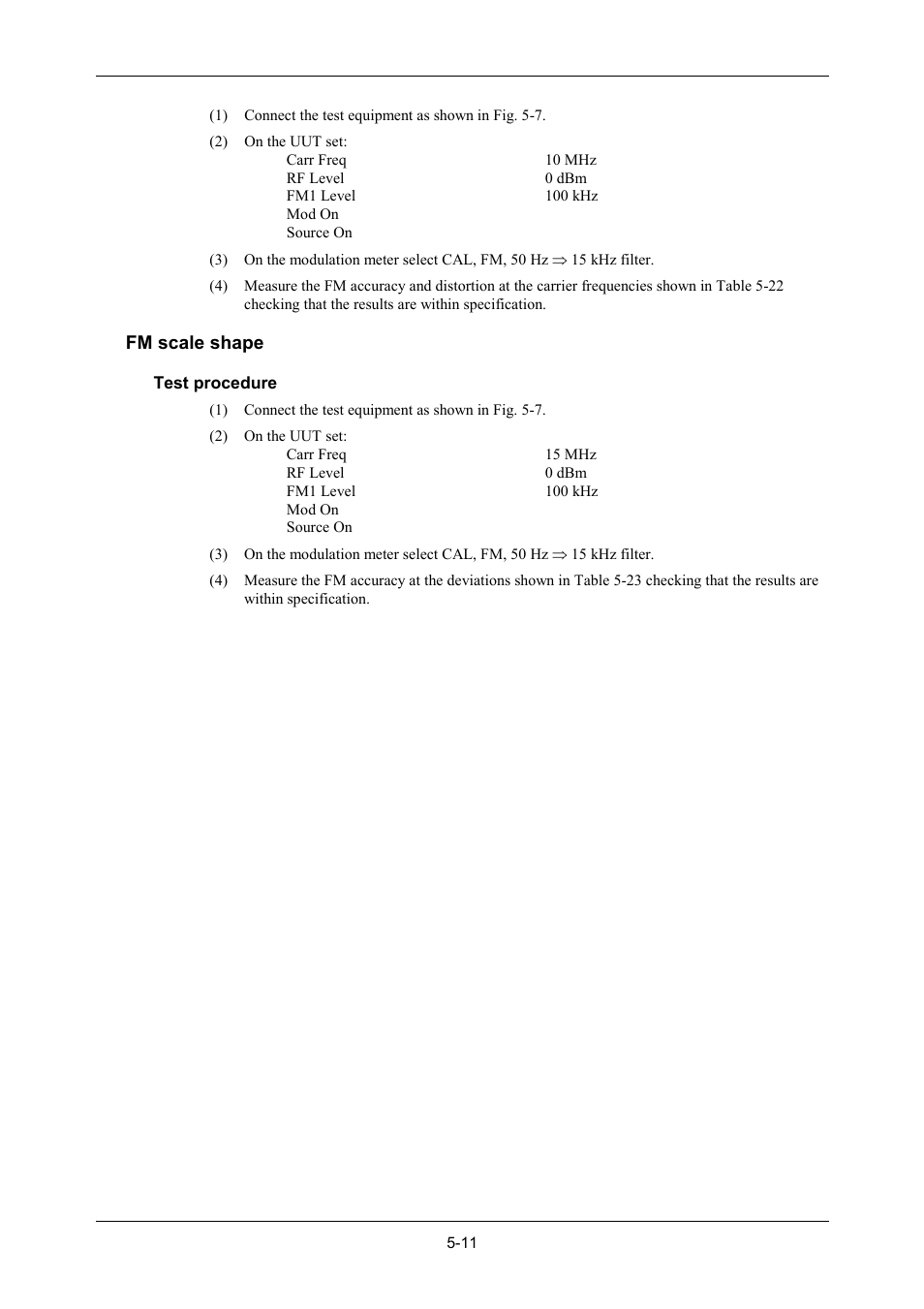 Fm scale shape | VXI 3002 User Manual | Page 86 / 136