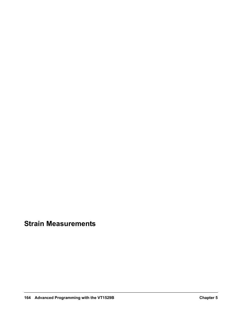 Strain measurements | VXI VT1422A User Manual | Page 166 / 529