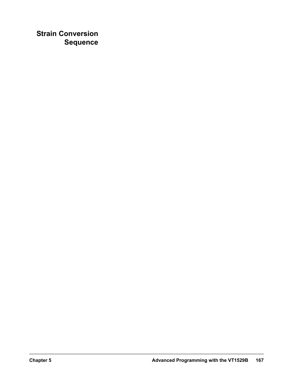 Strain conversion sequence | VXI VT1422A User Manual | Page 169 / 529