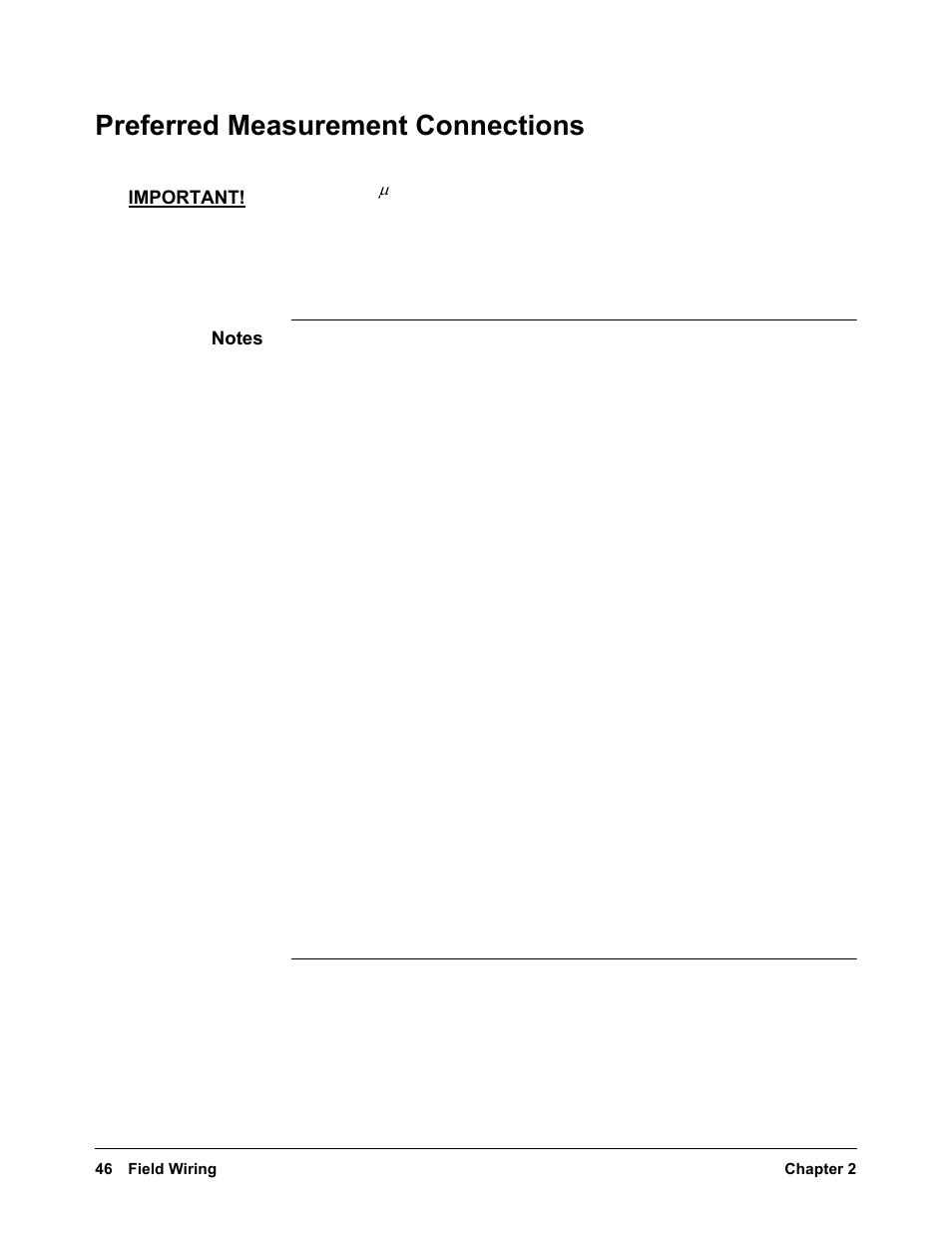 Preferred measurement connections | VXI VT1422A User Manual | Page 46 / 529