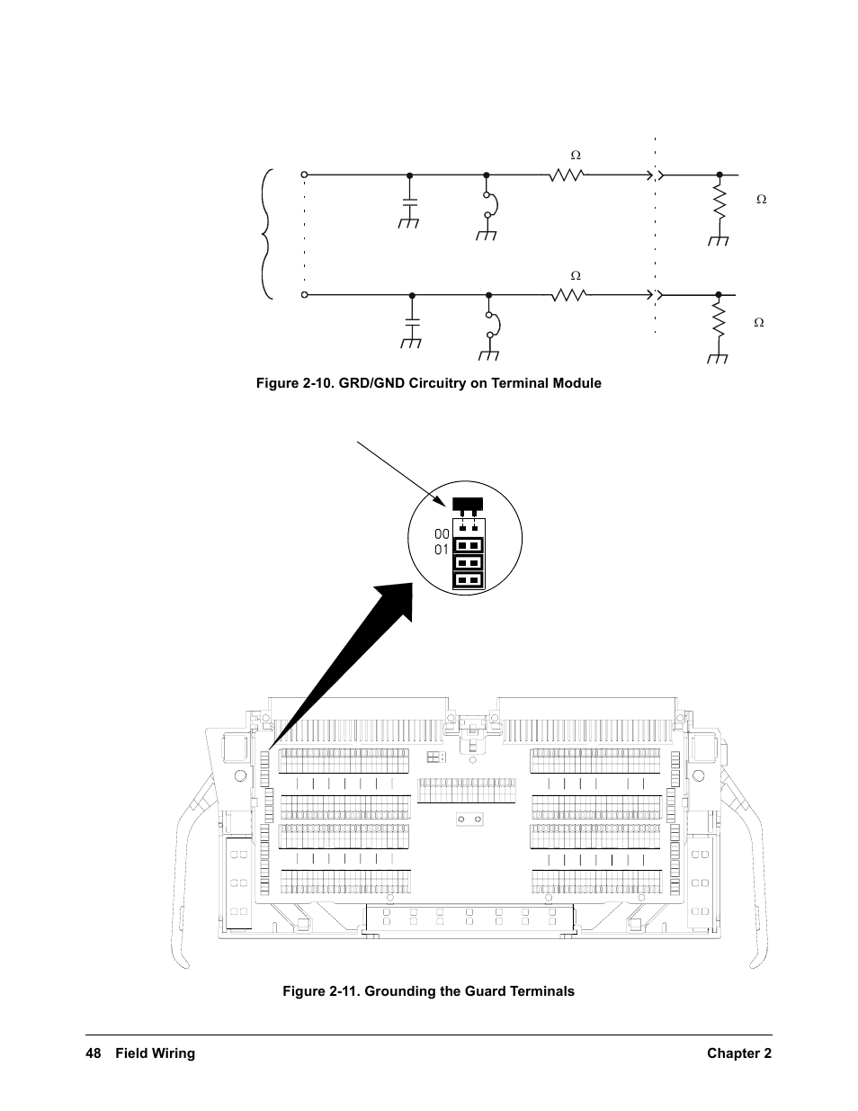 Ee figure 2-10, Ved (see figure 2-11 | VXI VT1422A User Manual | Page 48 / 529