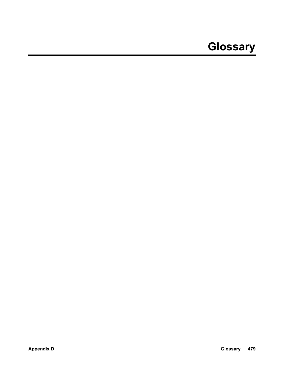 Appendix d glossary, Appendix d, Glossary | VXI VT1422A User Manual | Page 481 / 529