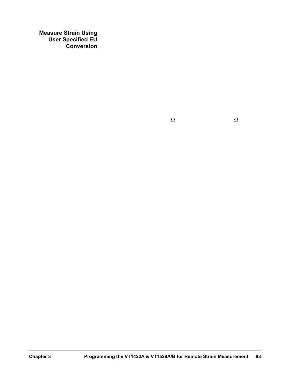 Measure strain using user specified eu conversion | VXI VT1422A User Manual | Page 85 / 529