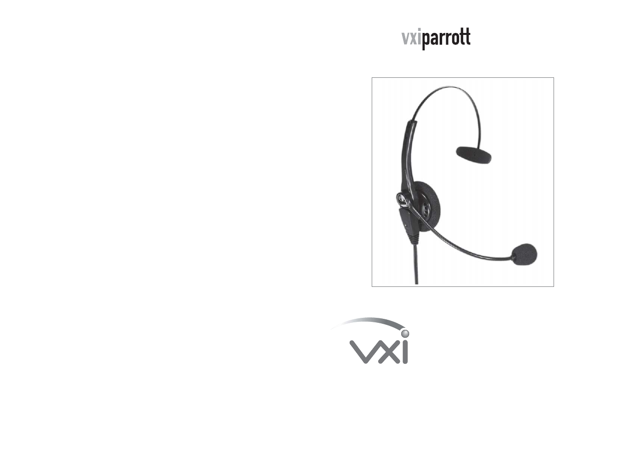 VXI Parrott TP150 User Manual | 2 pages