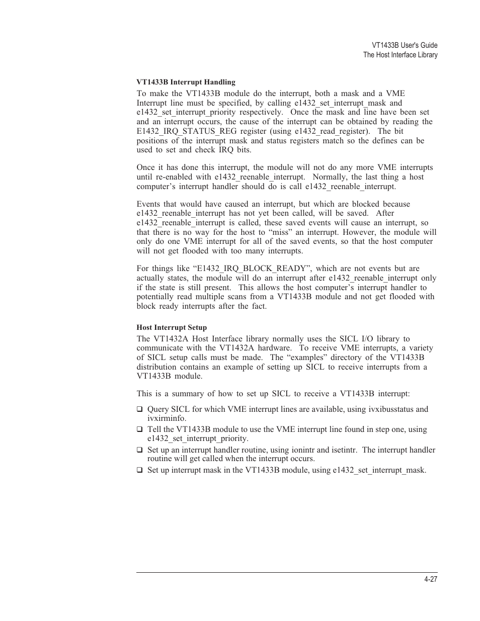 VXI VT1433B User Manual | Page 105 / 203