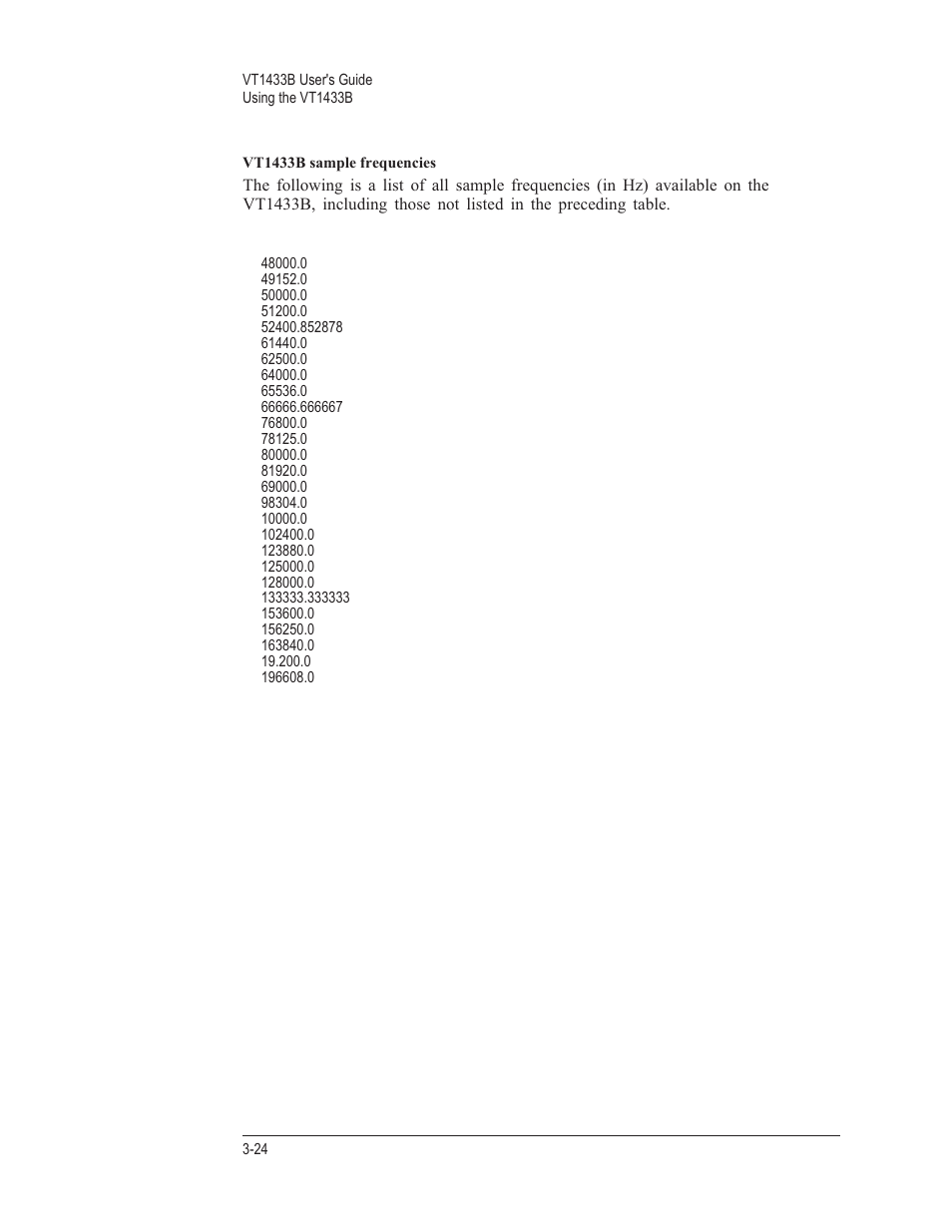 VXI VT1433B User Manual | Page 62 / 203