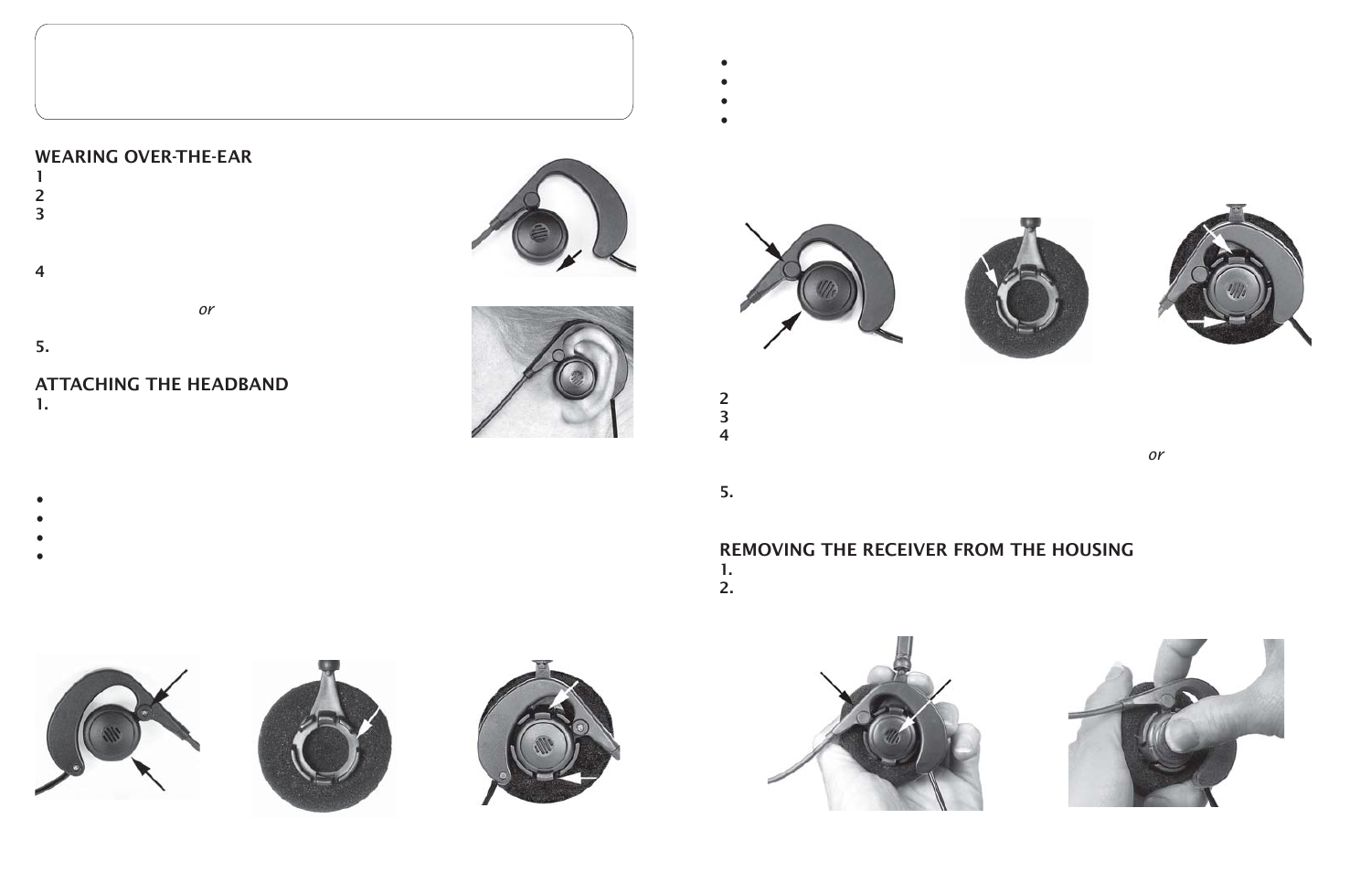 VXI Convertible Headset 37 SERIES User Manual | Page 2 / 2