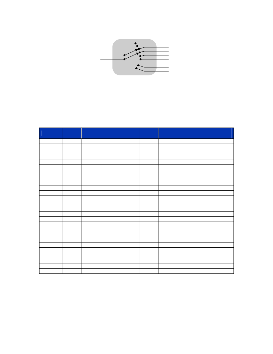 Duplex 1 x n switch configuration | VXI SM8000 User Manual | Page 30 / 74