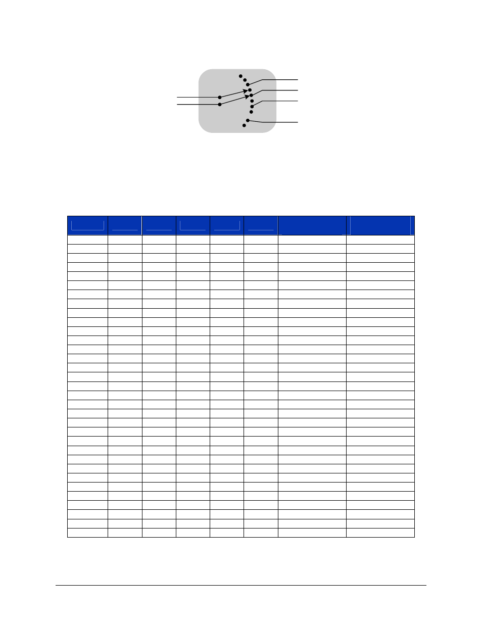 2 x n blocking switch configuration | VXI SM8000 User Manual | Page 31 / 74