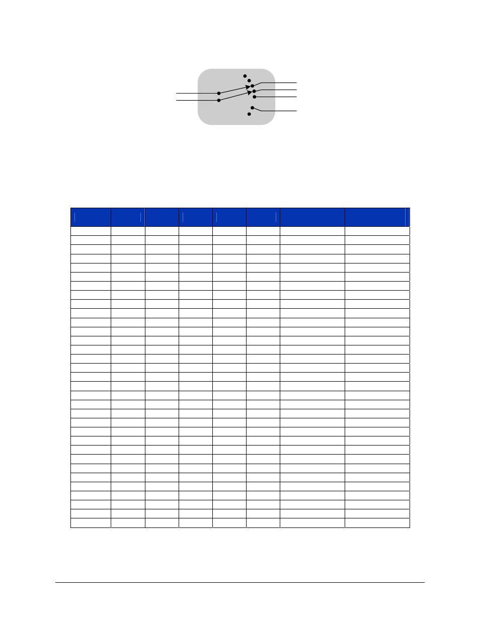 2 x n non-blocking switch configuration | VXI SM8000 User Manual | Page 32 / 74