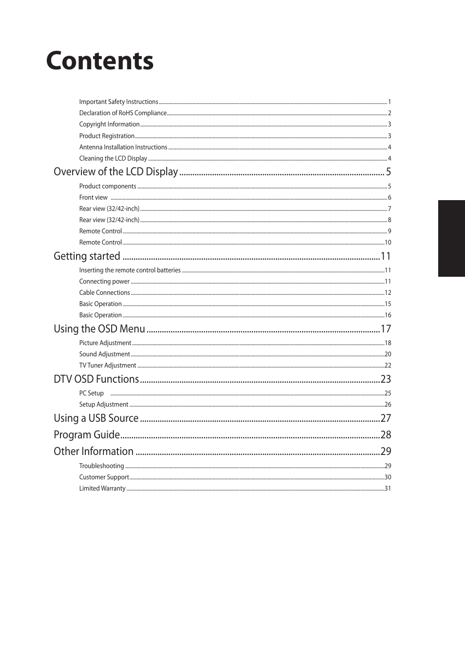VIEWSONIC VS12078 User Manual | Page 2 / 34