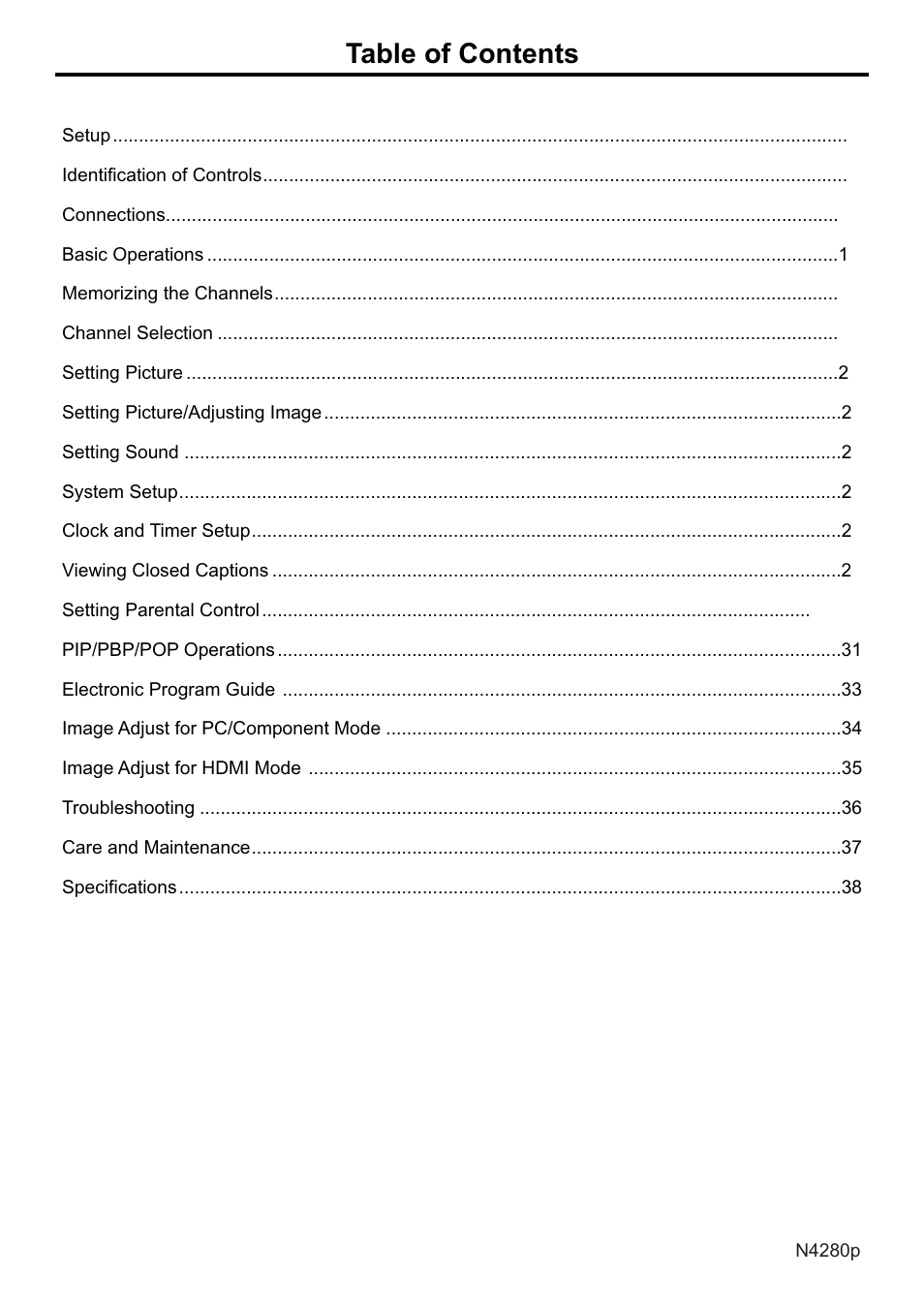 VIEWSONIC N4280p User Manual | Page 7 / 57