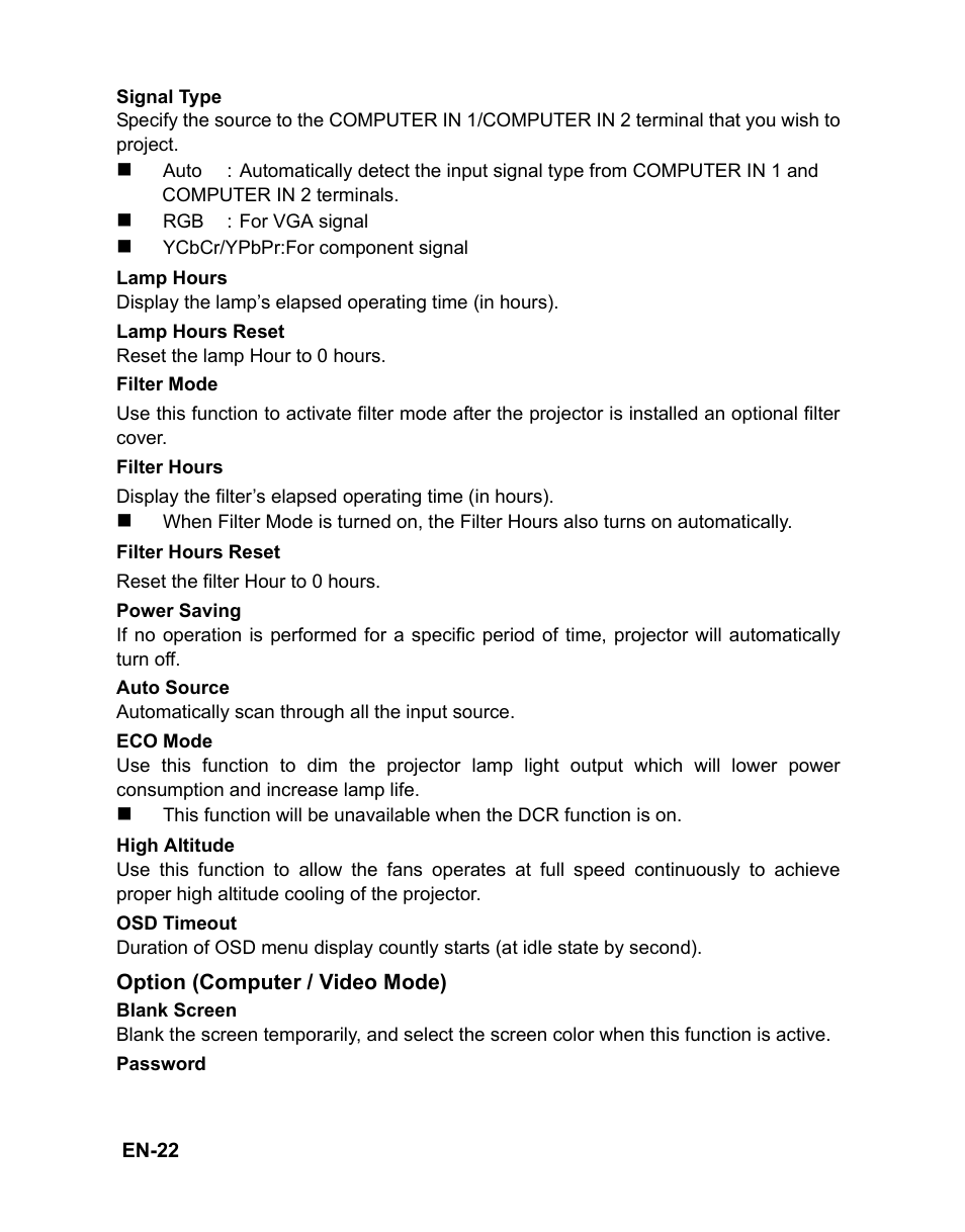 VIEWSONIC PJD5112 User Manual | Page 25 / 43