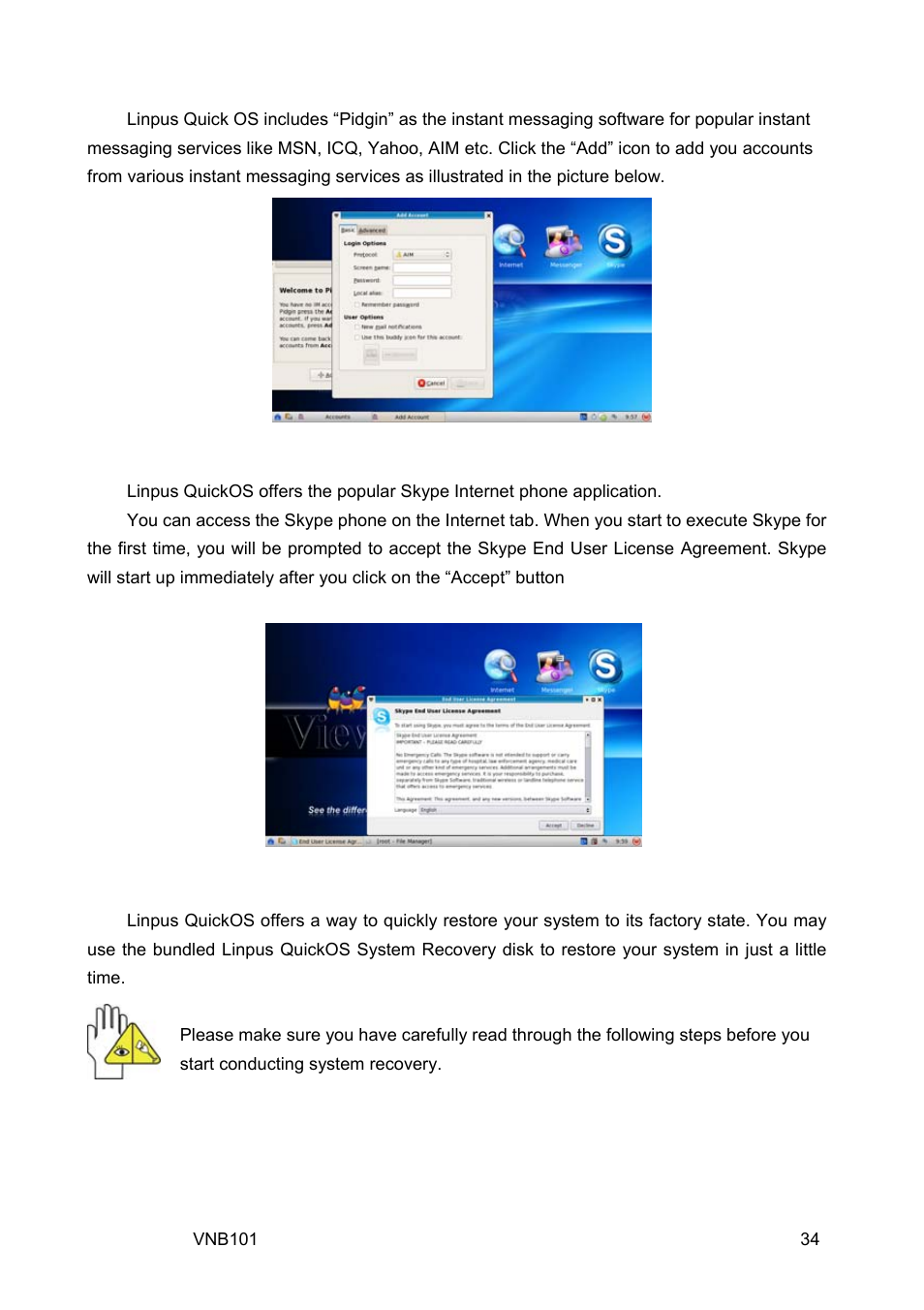 5 quick system recovery | VIEWSONIC VS12638 User Manual | Page 43 / 55