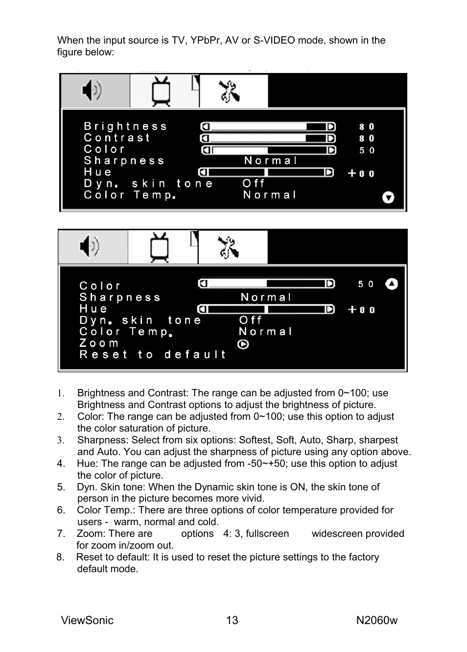VIEWSONIC N2060W User Manual | Page 15 / 24