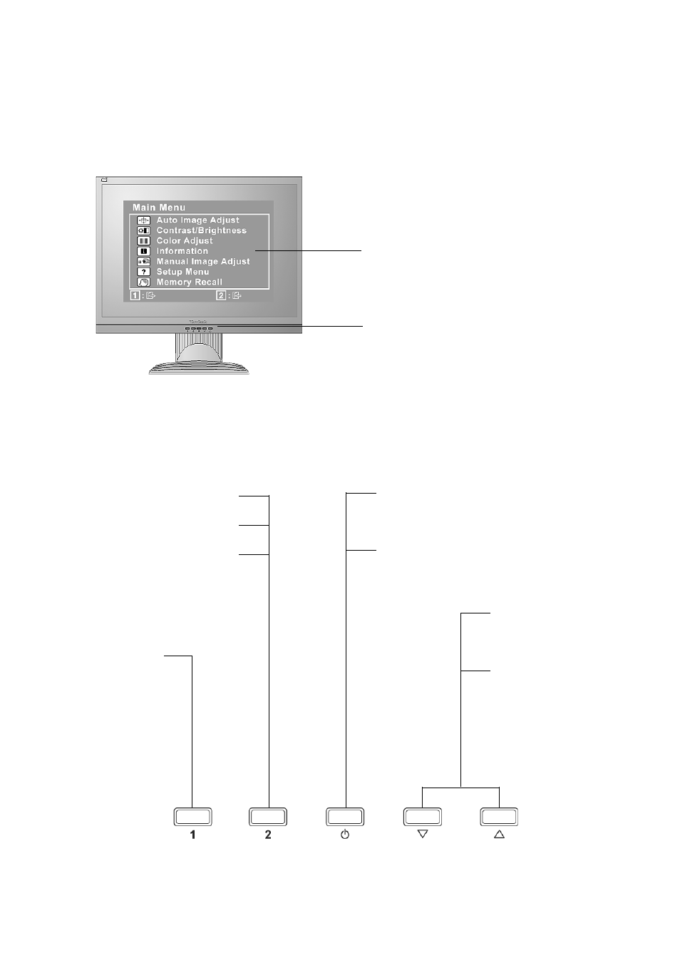 Adjusting the screen image | VIEWSONIC VS11962 User Manual | Page 12 / 25