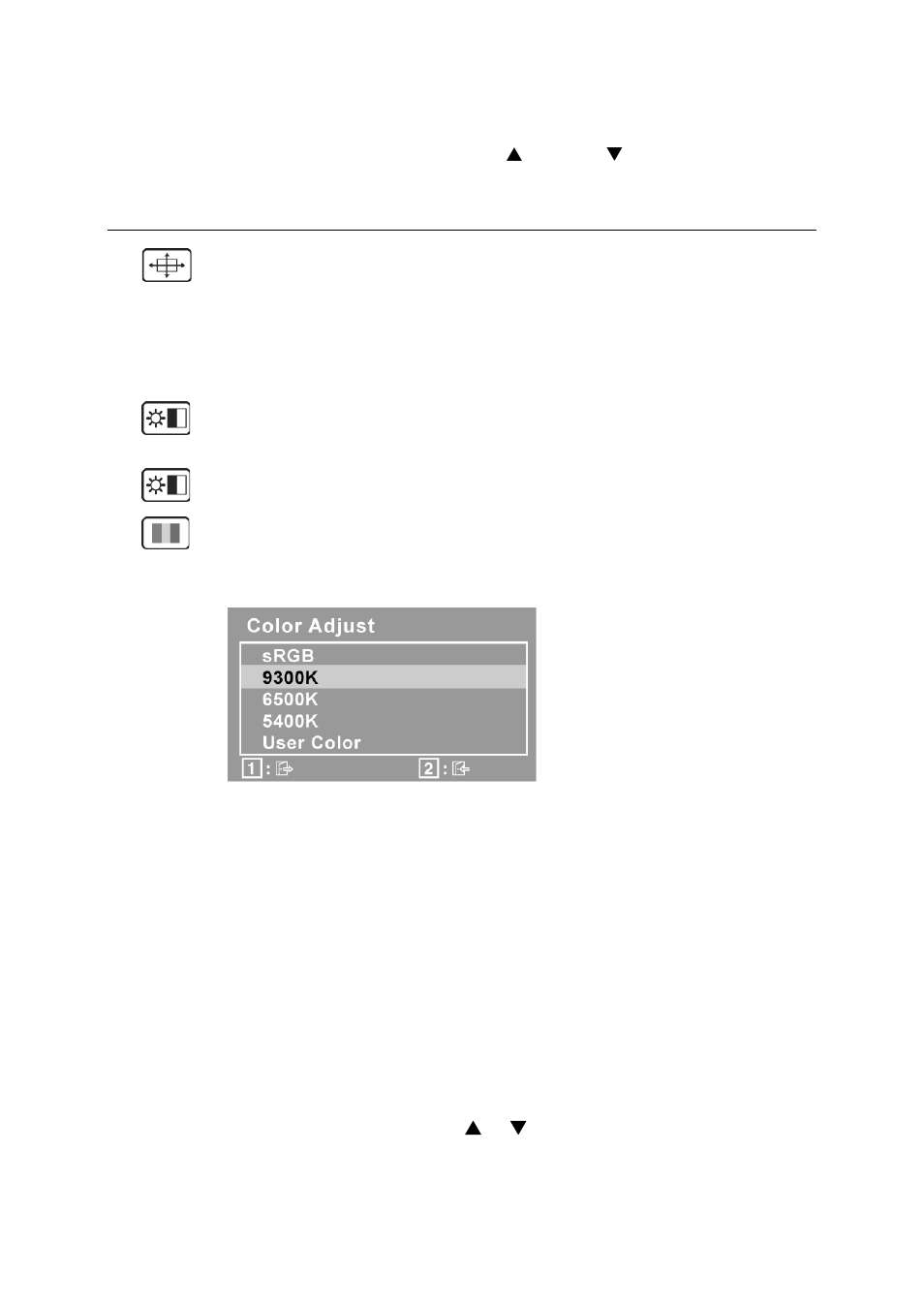 Main menu controls | VIEWSONIC VS11962 User Manual | Page 14 / 25