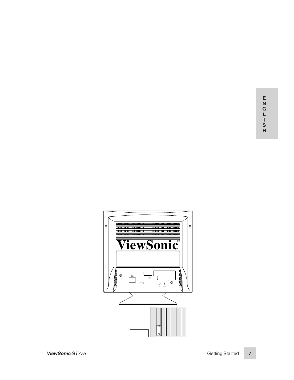 Viewsonic | VIEWSONIC GT775 User Manual | Page 7 / 22