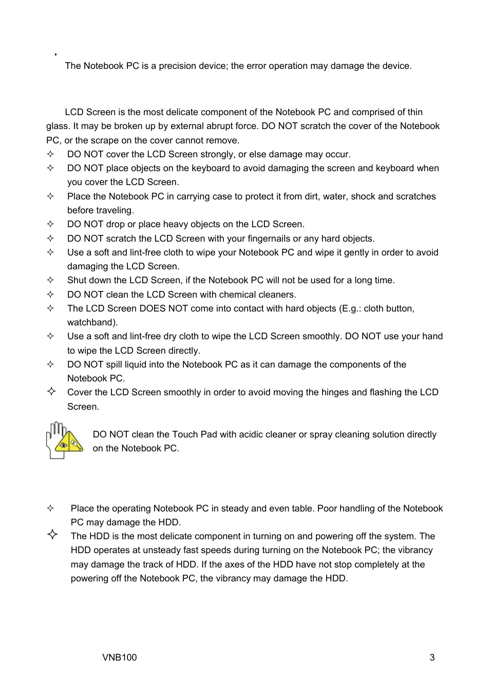 VIEWSONIC VNB100 Netbook VS12570 User Manual | Page 12 / 37