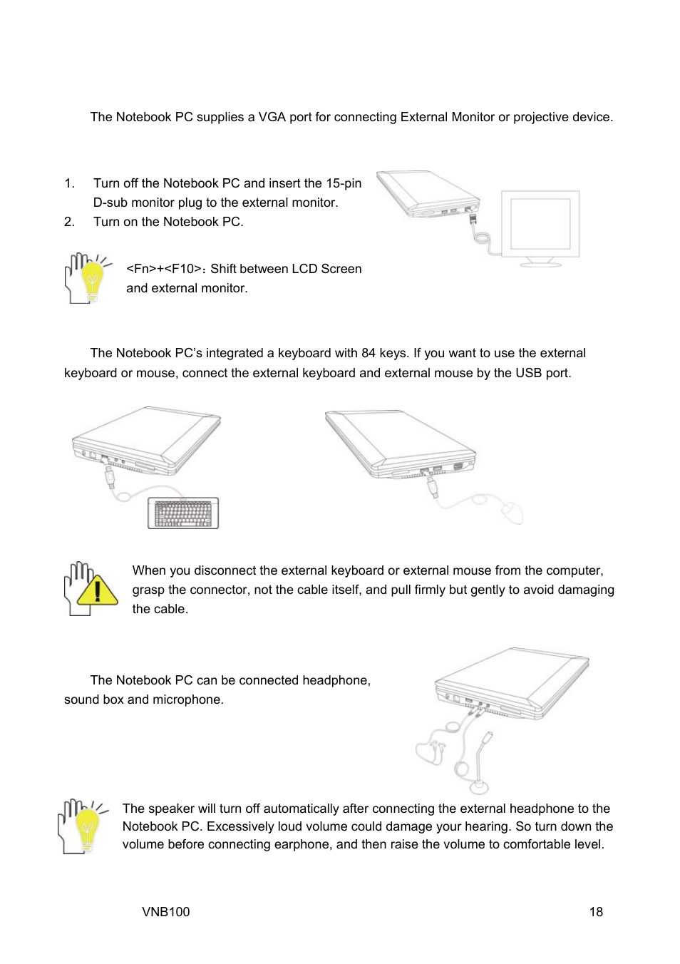 VIEWSONIC VNB100 Netbook VS12570 User Manual | Page 27 / 37