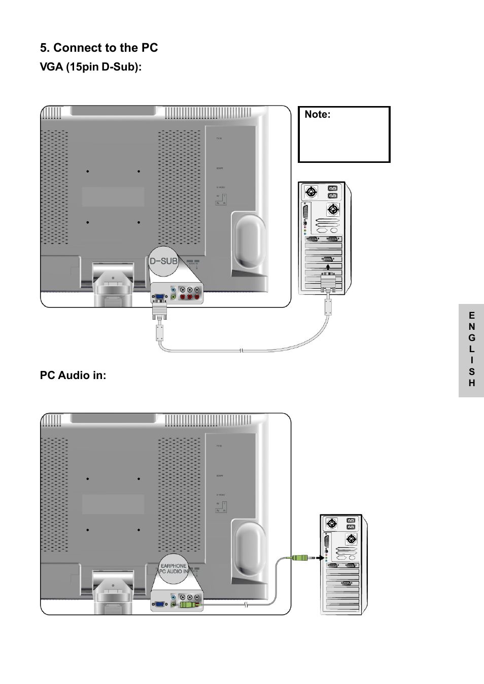 Connect to the pc | VIEWSONIC NextVision N2010 User Manual | Page 16 / 33