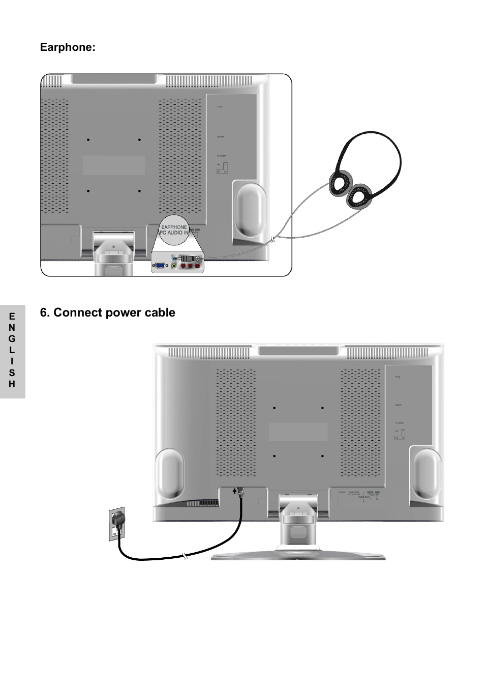 Connect power cable | VIEWSONIC NextVision N2010 User Manual | Page 17 / 33