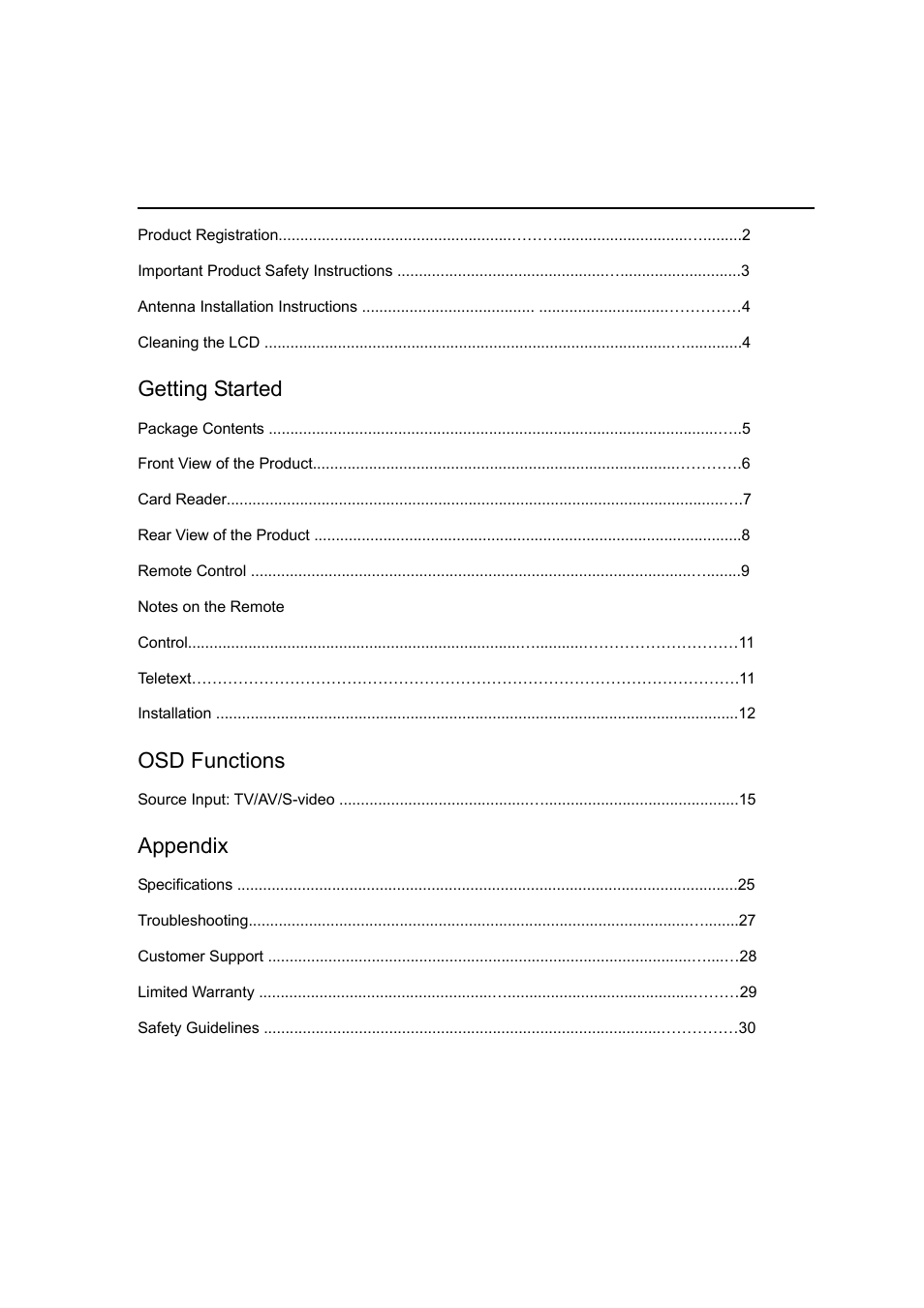 VIEWSONIC N3200w User Manual | Page 2 / 30