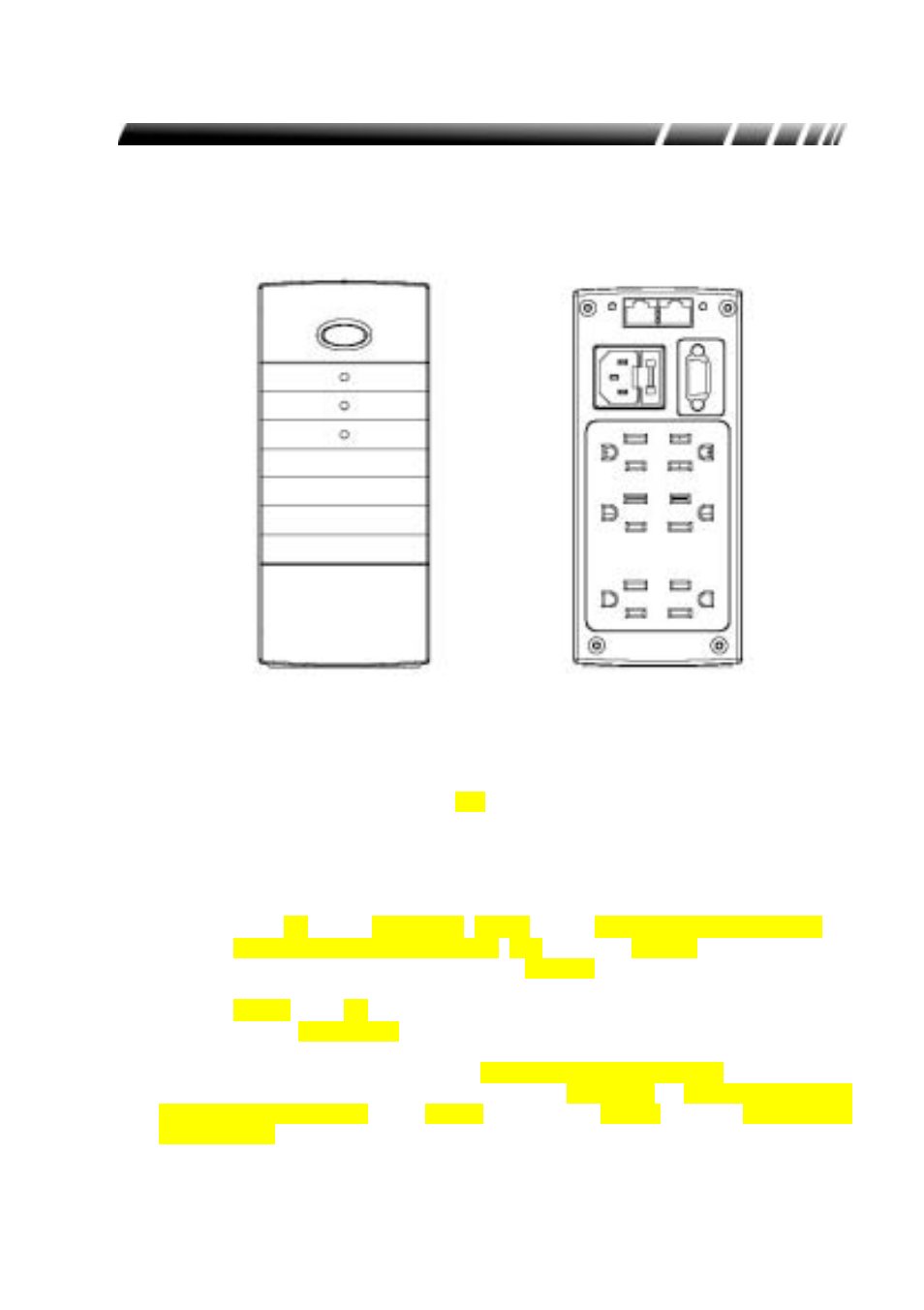 Ups controls | VIEWSONIC VS575C User Manual | Page 13 / 24