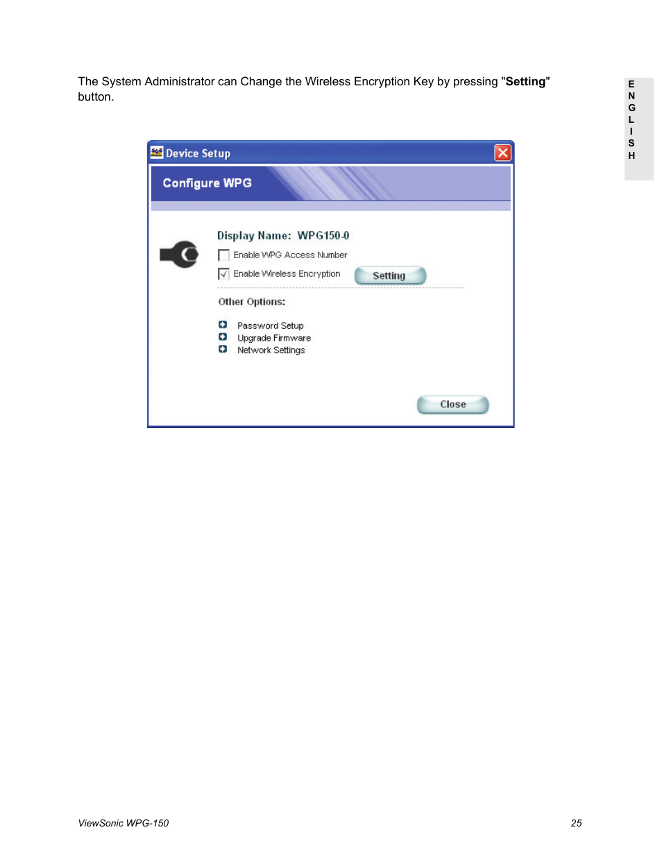 VIEWSONIC WPG-150 User Manual | Page 29 / 42