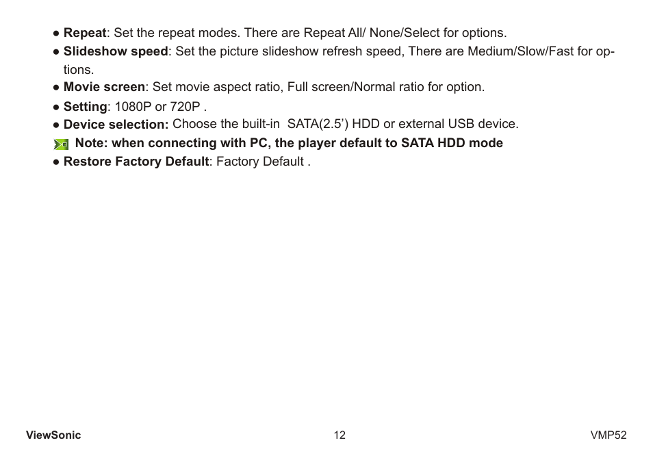 VIEWSONIC VS12840 User Manual | Page 17 / 28