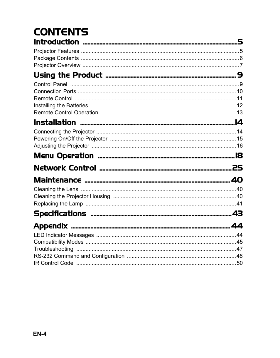 VIEWSONIC PJD6381 User Manual | Page 7 / 59