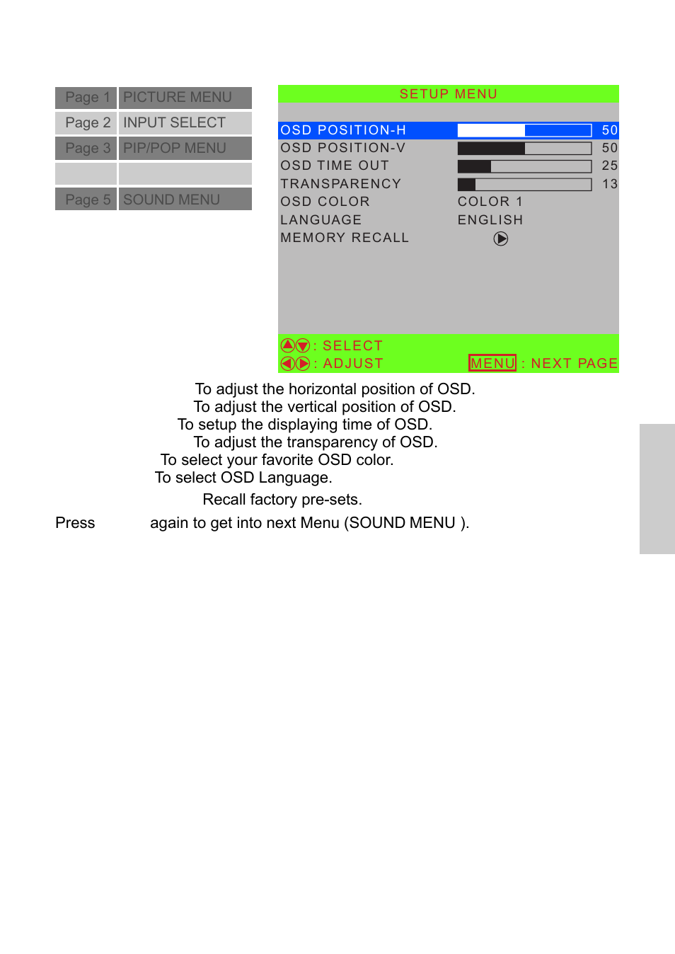 Source input: vga, hdmi, ypbpr | VIEWSONIC N3250w User Manual | Page 48 / 56
