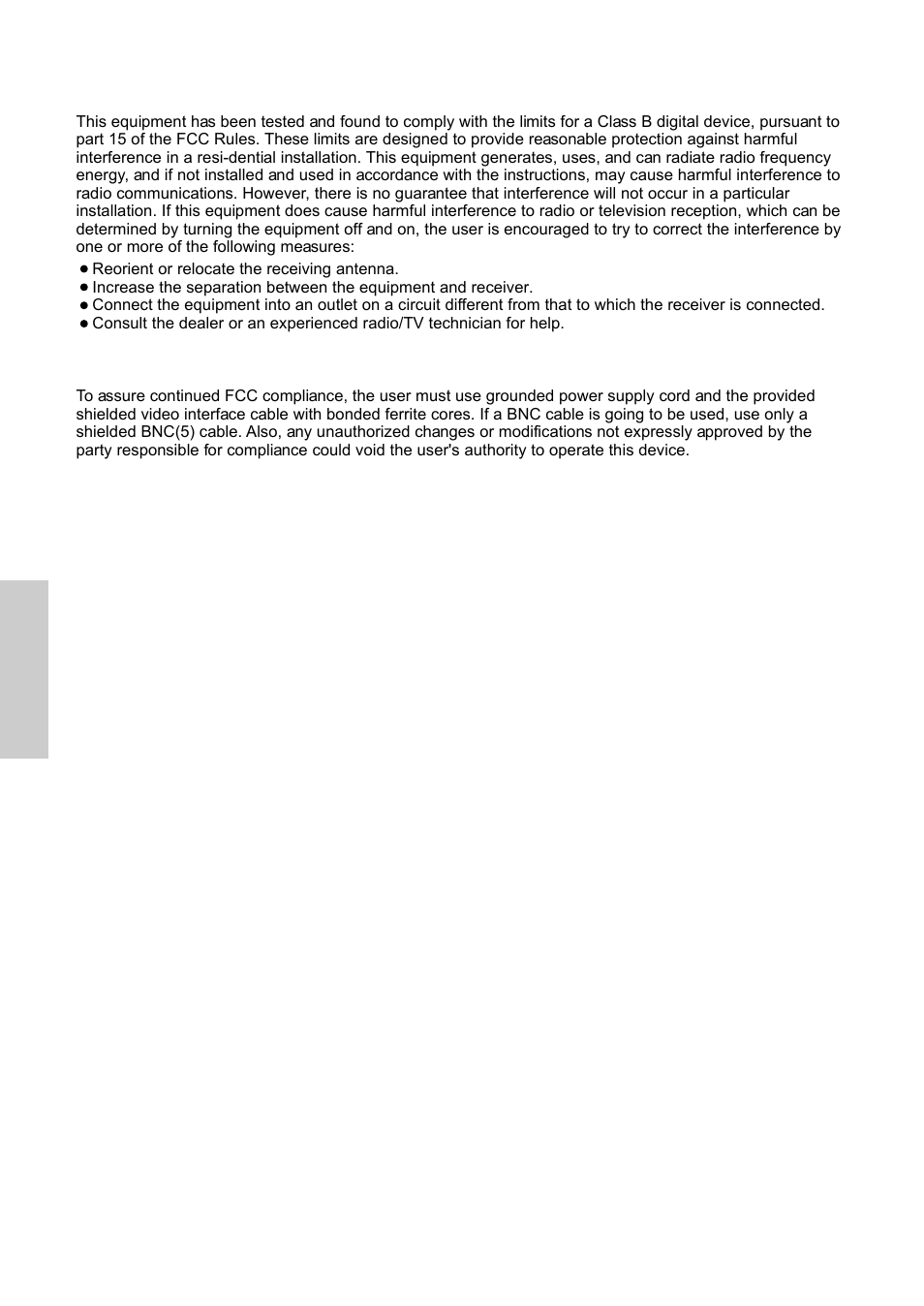 Compliance information for u.s.a, Fcc warning | VIEWSONIC N3250w User Manual | Page 55 / 56
