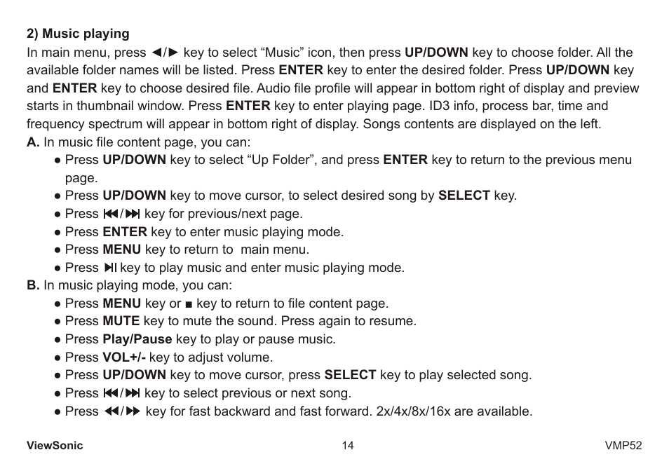 VIEWSONIC vmp52 vs12840 User Manual | Page 19 / 28