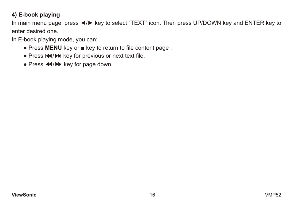 VIEWSONIC vmp52 vs12840 User Manual | Page 21 / 28