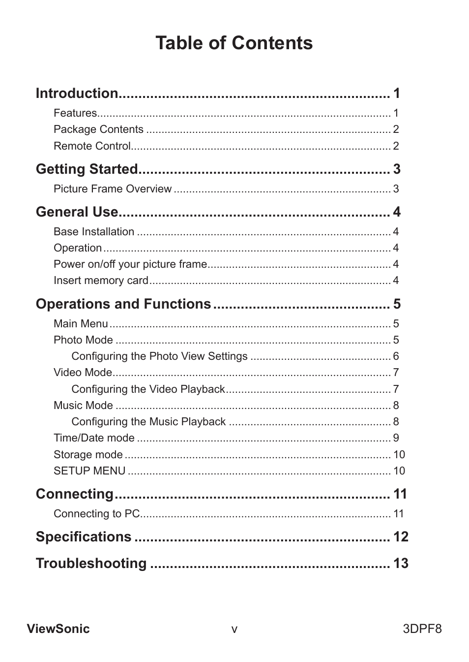 VIEWSONIC VS13808 User Manual | Page 6 / 23