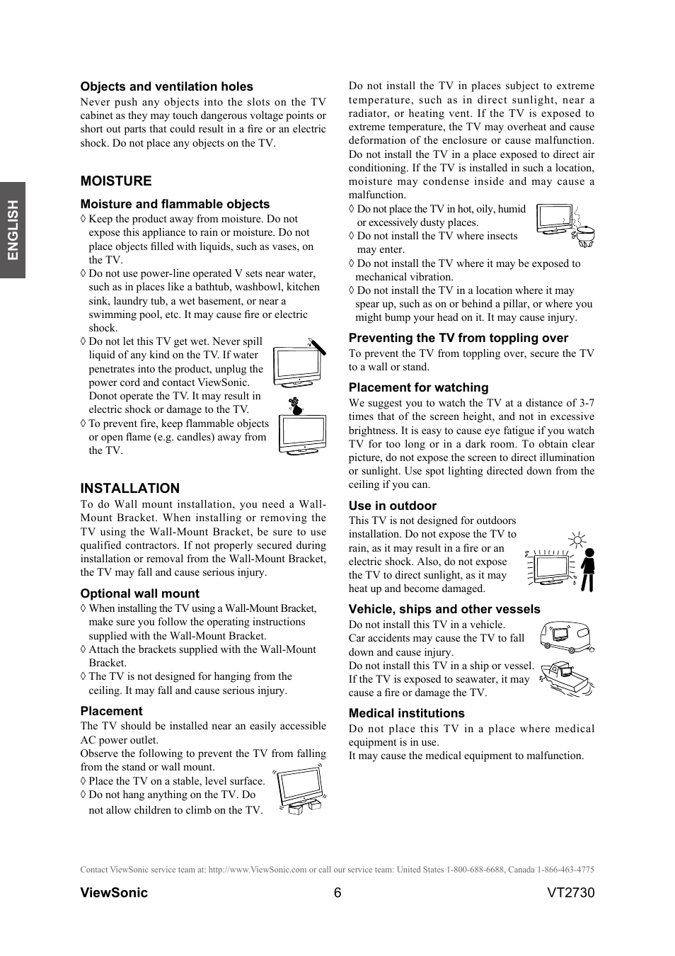 VIEWSONIC VT2730 User Manual | Page 11 / 52