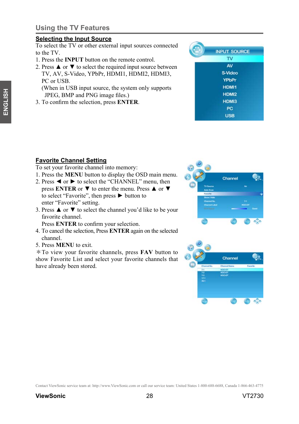 VIEWSONIC VT2730 User Manual | Page 33 / 52