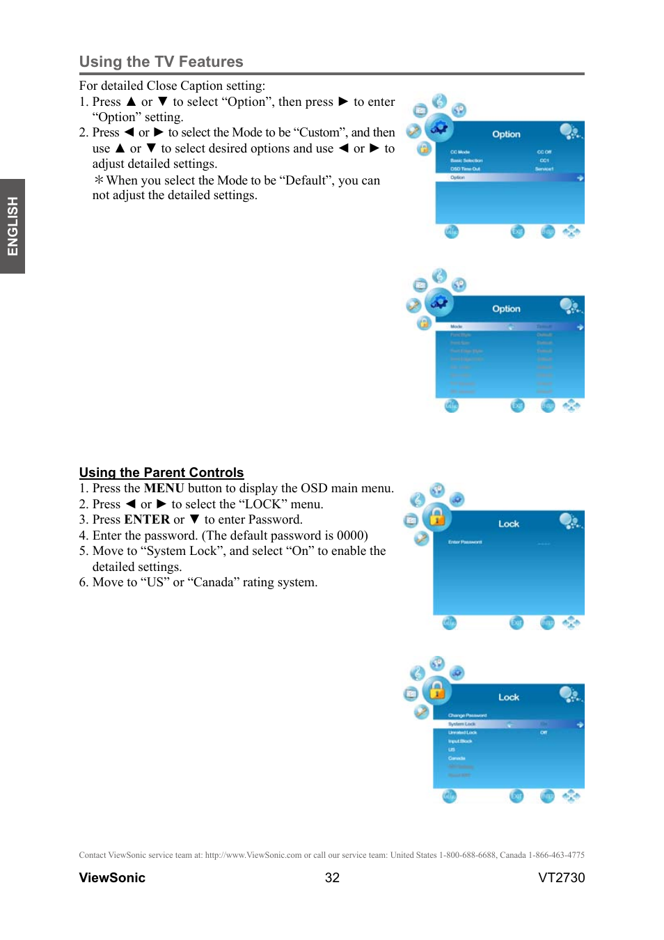 VIEWSONIC VT2730 User Manual | Page 37 / 52