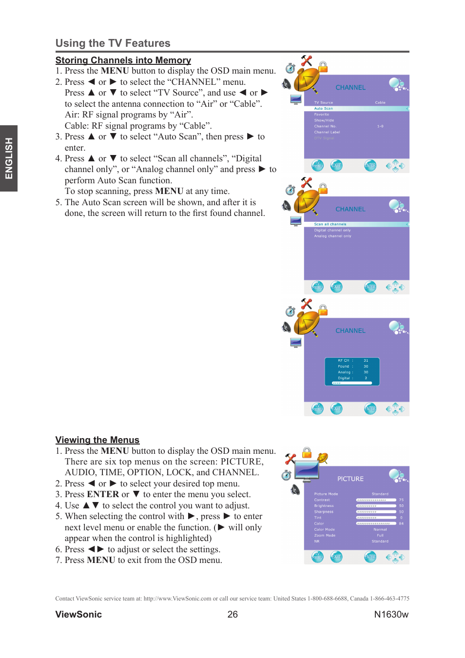 VIEWSONIC VS12114-1M User Manual | Page 31 / 48