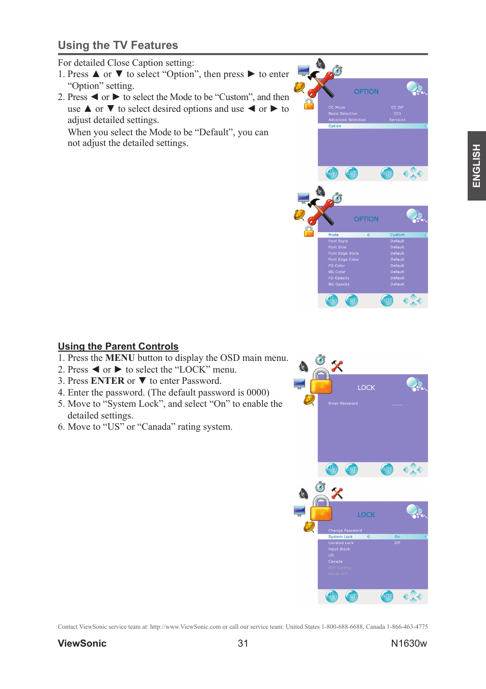 VIEWSONIC VS12114-1M User Manual | Page 36 / 48