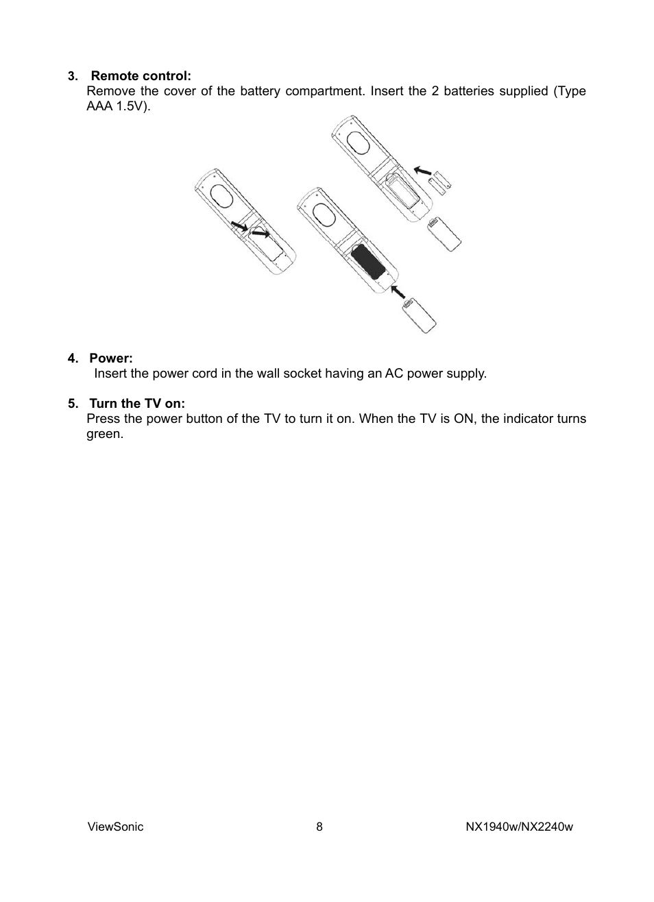 VIEWSONIC NX1940w User Manual | Page 10 / 33