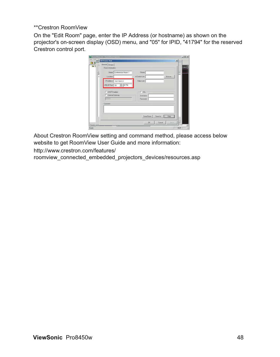 VIEWSONIC PRO8450W VS13646 User Manual | Page 52 / 79
