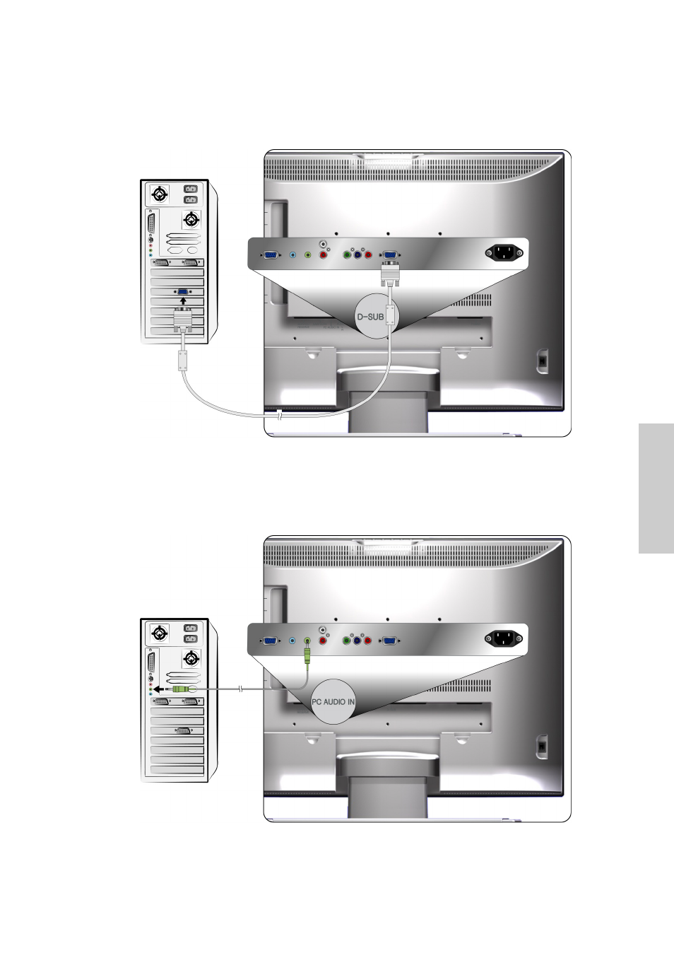 Connect to the pc | VIEWSONIC VS10576-1E User Manual | Page 16 / 34