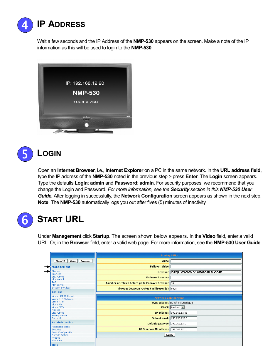 VIEWSONIC NMP-530 User Manual | Page 5 / 7