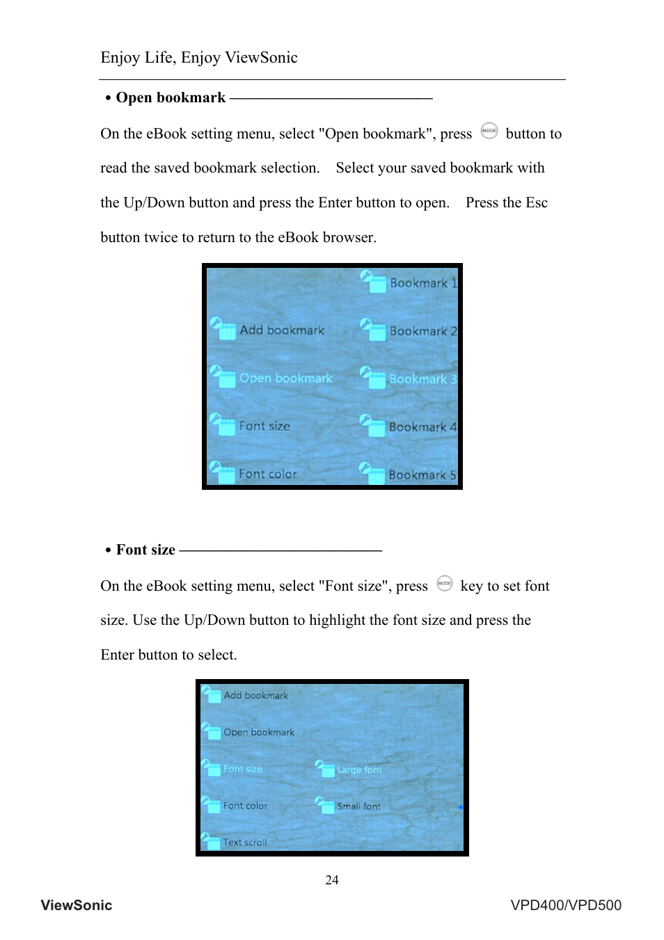 VIEWSONIC VS12835 User Manual | Page 28 / 49