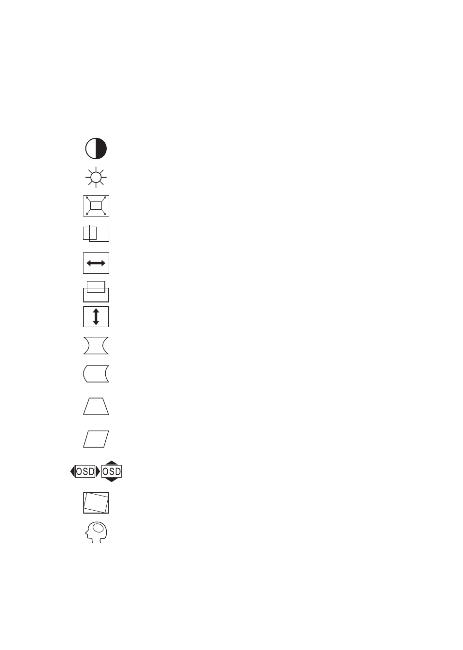 Main menu controls | VIEWSONIC E50 User Manual | Page 12 / 21