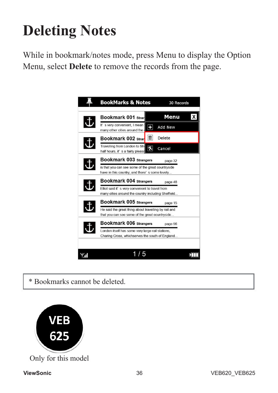 VIEWSONIC EBOOK VS13394 User Manual | Page 38 / 49
