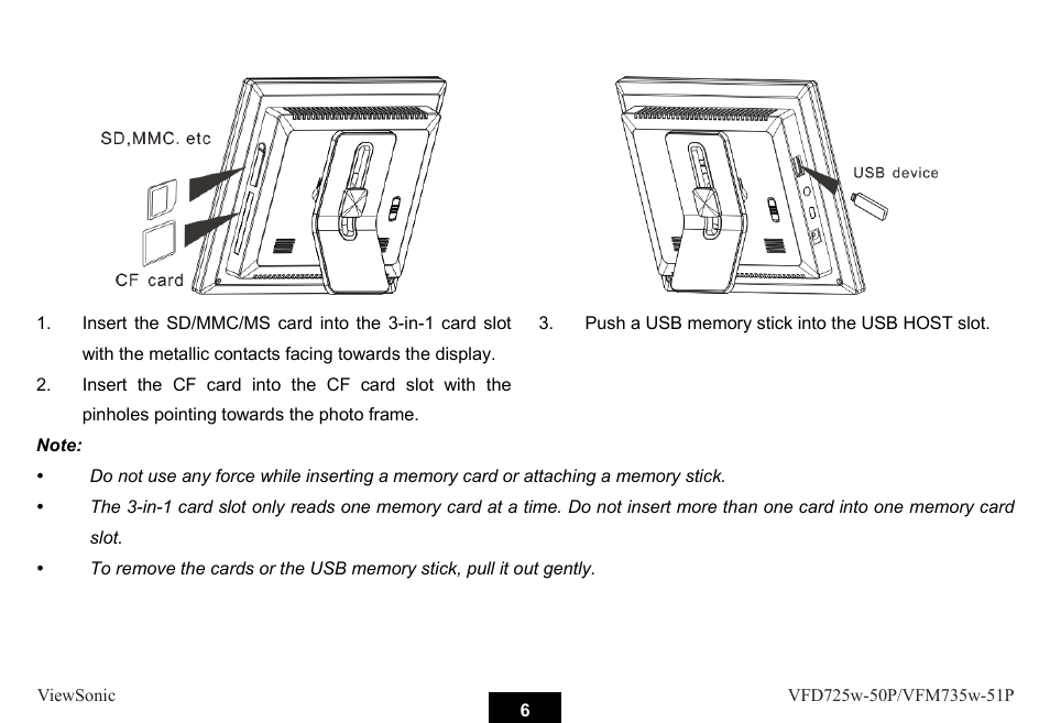 VIEWSONIC VFM735W-51P User Manual | Page 13 / 35